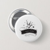 "I Dwell in Mossibility" Ronde Button 5,7 Cm (Voorkant /achterkant)