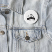 "I Dwell in Mossibility" Ronde Button 5,7 Cm (In situ)