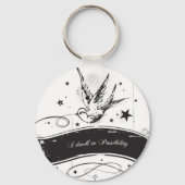 "I Dwell in Mossibility" Sleutelhanger (Voorkant)