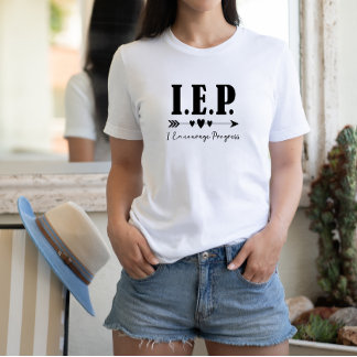 I.E.P. - Ik Encourageer Vooruitgang Speciaal Onder T-shirt