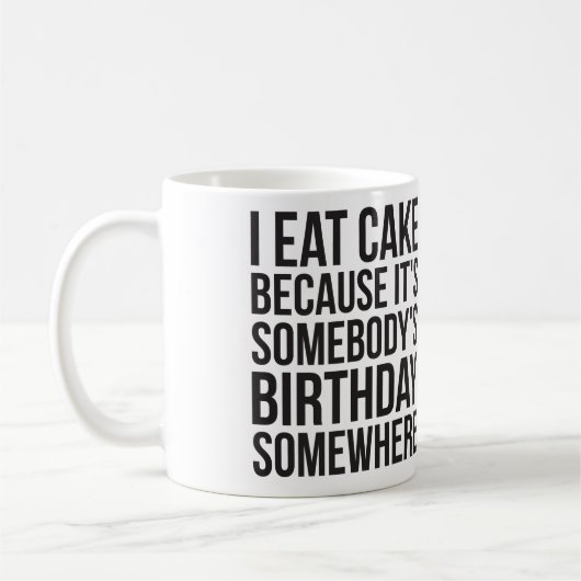 I Eat Cake Koffiemok (Links)