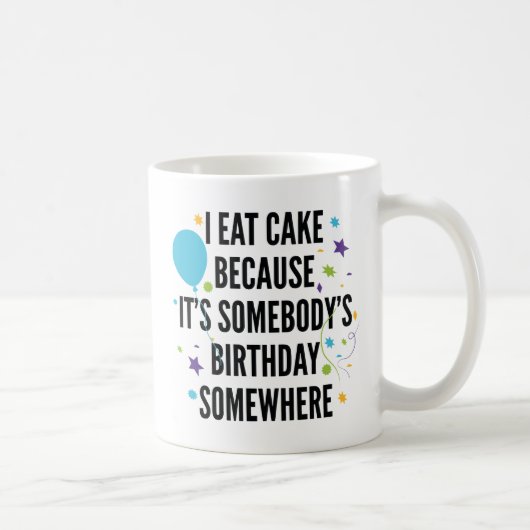 I Eat Cake Koffiemok (Rechts)