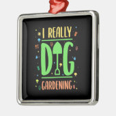 I Echt Dig Gardening Metalen Ornament (Links)