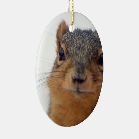 I, eekhoorn keramisch ornament (Rechts)