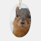 I, eekhoorn keramisch ornament (Links)