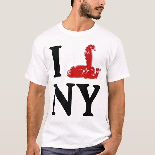I Egyptian Cobra New York T-shirt (Voorkant)
