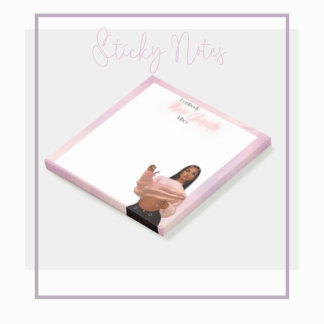 "I Embody Main Character Vibes - Gepersonaliseerd  Post-it® Notes