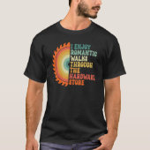 I Enjoy Romantic Walks Through The Hardware Store T-shirt (Voorkant)
