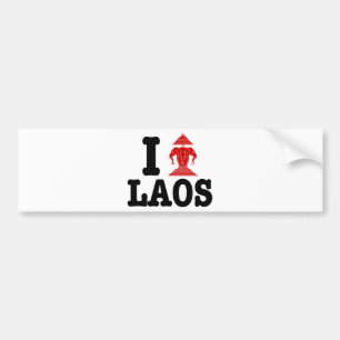 I Erawan (Love) Laos Bumpersticker