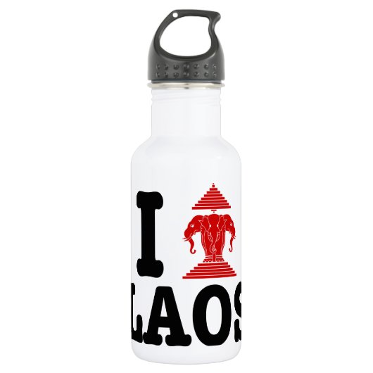 I Erawan (Love) Laos Waterfles (Voorkant)