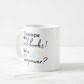 I Escape In Beach Books Mok (Voorkant links)