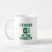 I Excel in de vellen Spreadshee Funny Accountant Koffiemok (Links)
