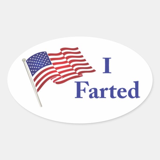 I Farted Sticker (Voorkant)