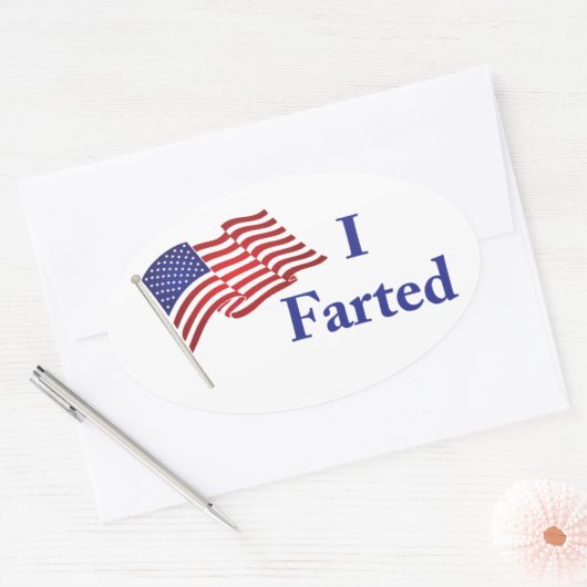 I Farted Sticker (Envelop)