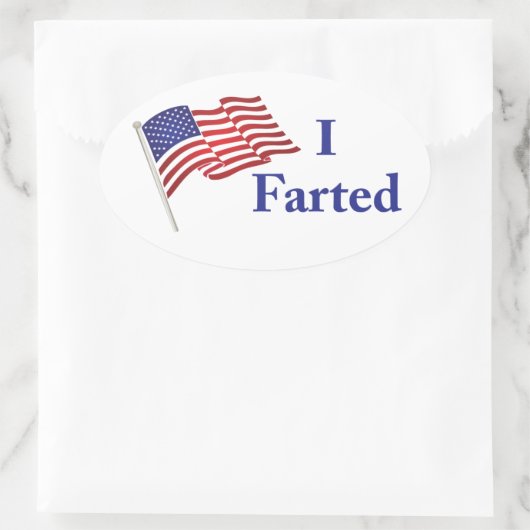 I Farted Sticker (Tas)