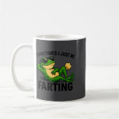 I Farting Frog Sometimes Just Dreams Koffiemok (Links)