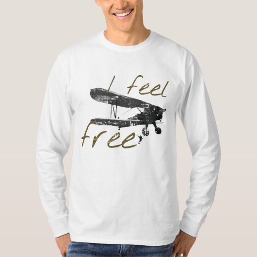 I feel free t-shirt (Voorkant)