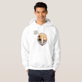 I Feel Free When I Surf Hoodie (Voorkant volledig)