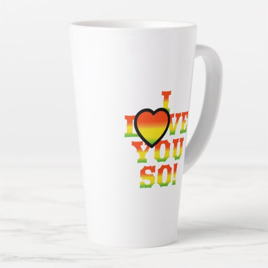 I FEEL LOVE FOR YOU LATTE MOK (Rechterhoek)