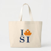 I ferry Staten Island jumbo canvas tas (Voorkant)