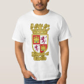 I fight for Kingdom of Castile - EmperorsandKings T-shirt (Voorkant)