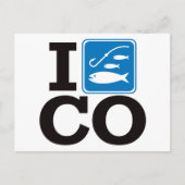 I Fish Colorado - CO Briefkaart (Voorkant)