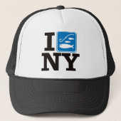 I Fish New York - NY Trucker Pet (Voorkant)