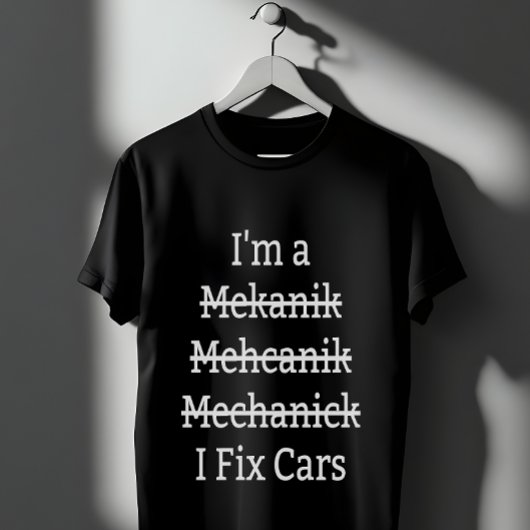 I Fix Cars T-shirt
