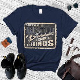 I Fix Stuff Shirt | Papa Tshirt | Vaderdag Cadeau