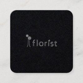 i floristさまショップカード１（角丸） vierkante visitekaartje
