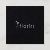 i floristさまショップカード２ vierkante visitekaartje (Voorkant)
