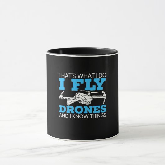 I Fly Drones Mok (Midden)