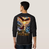I Fly Free Fantasy Eagle Trui (Achterkant volledig)