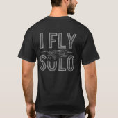 I_Fly_Solo__Flight T-shirt (Achterkant)