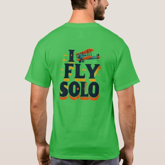 I_Fly_Solo, Sky_Awaits_1 T-shirt (Achterkant)