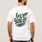 I_FLY_SOLO_Winged_Freedom_Solo_Soar! T-shirt (Achterkant)