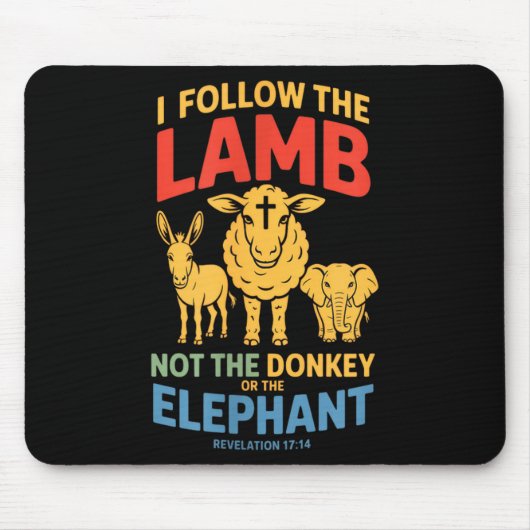 I Follow The Lamb Not The Or The Elephant Christia Muismat (Voorkant)