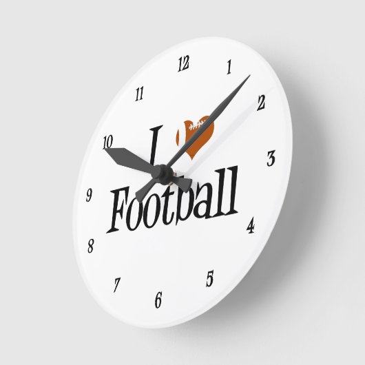 I Football hart Ronde Klok (Hoek)