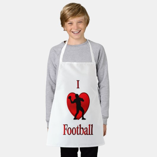 I Football hart Schort (Gedragen)