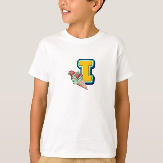 I for Ice cream T-shirt (Voorkant)