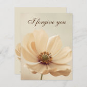 i forgive you flower kaart (Voorkant / Achterkant)