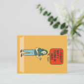 I Forgot Why I Came In Here – Funny Midlife Art Briefkaart (Staand voorkant)