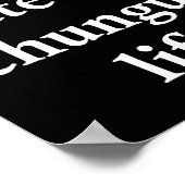 I Foring Hate My Chungus Life  Poster (Hoek)