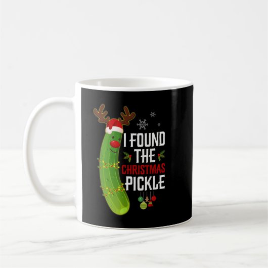 I Found The Christmas Pickle Koffiemok (Links)