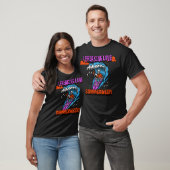 I Freaking Love Summerween Surfing Skeleton T-shirt (Unisex)