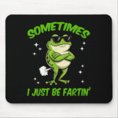 I Frog Sometimes Embarrassing Just Farting Muismat (Voorkant)