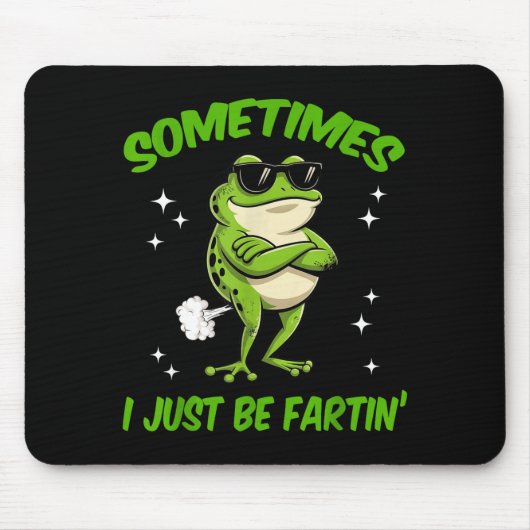I Frog Sometimes Embarrassing Just Farting Muismat (Voorkant)