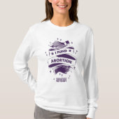 I Fund Abortion Long-Hoeve Shirt (Voorkant)