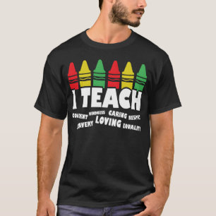 i Future HBCU Grade leraar Ieach Zelfverzekerd mei T-shirt
