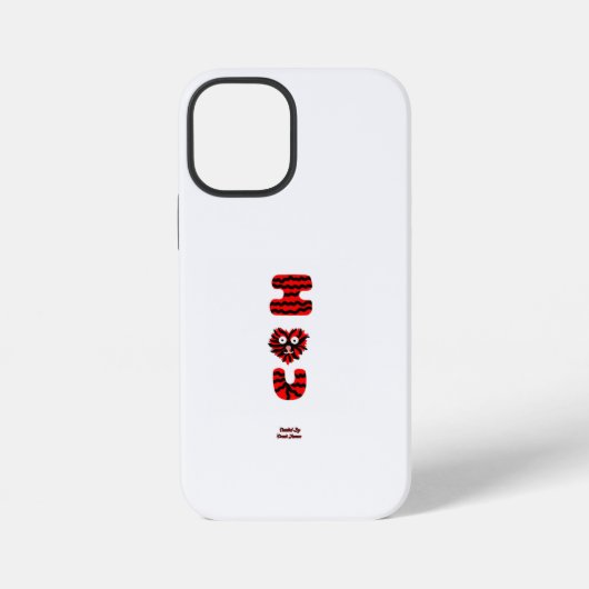 I Fuzzy U Apple iPhone 12 Mini Hoesje (Achterkant)